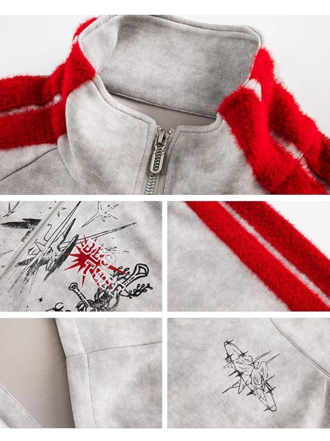 [BLACKBB] COLORBLOCK STREET JACKET st5041