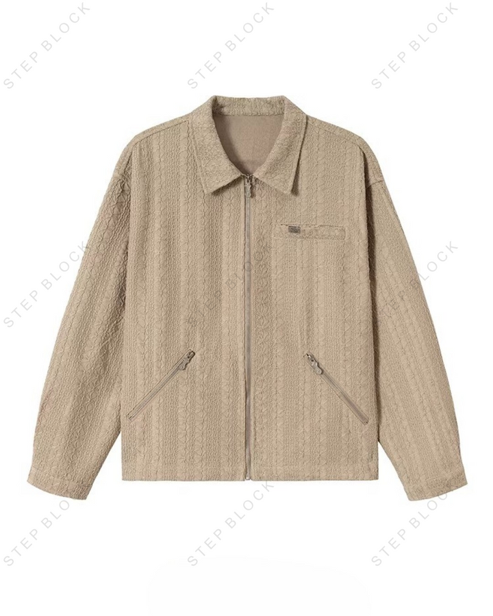 STEP BLOCK-JACKET ST006