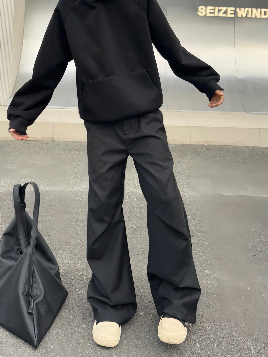 [TANCCHUI] ELEVATED PLEAT-CUT TROUSERS st5039