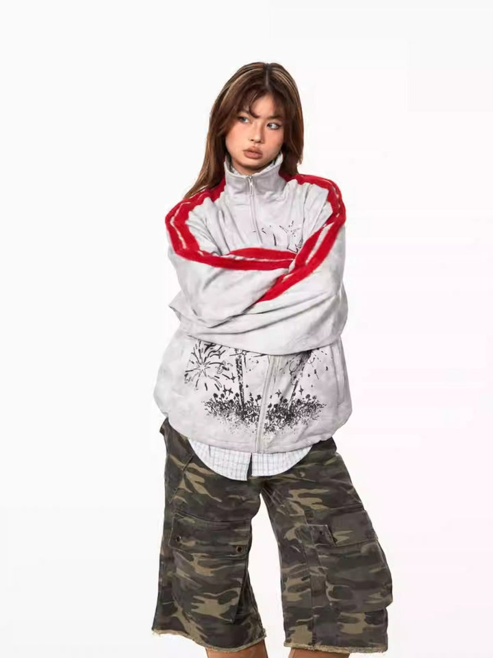 [BLACKBB] COLORBLOCK STREET JACKET st5041