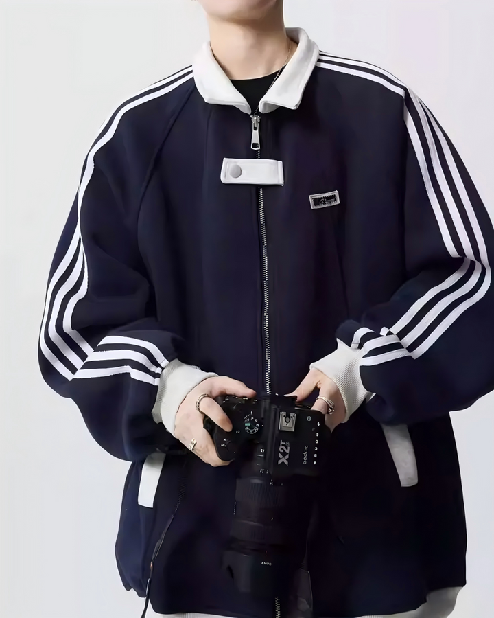STEP BLOCK ST1020 Minimalist Track Jacket
