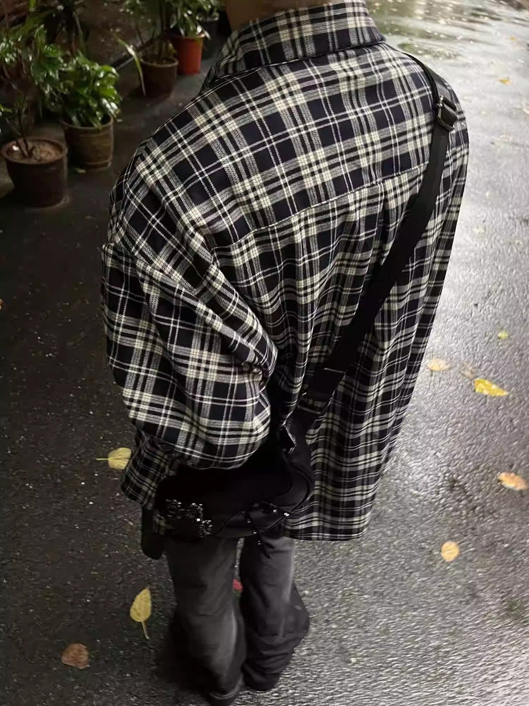 [MaxDstr] PLAID OVERSIZED SHIRT st5040
