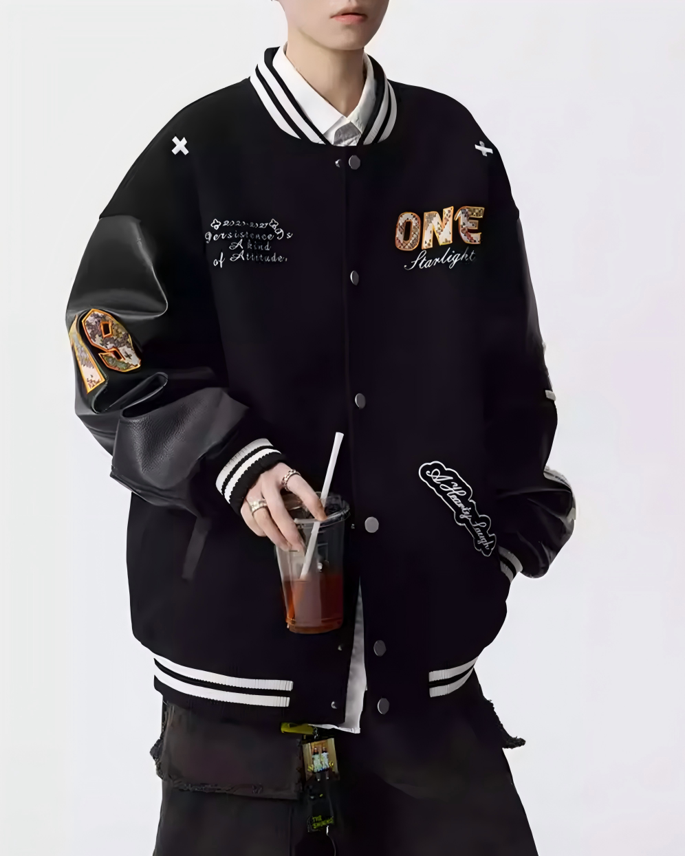 STEP BLOCK ST1021 Varsity Letterman Jacket