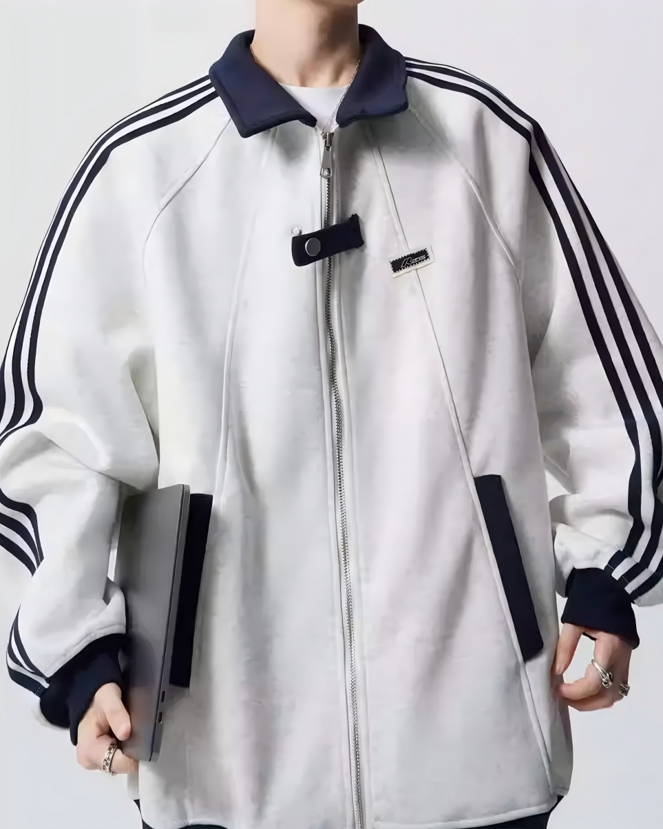 STEP BLOCK ST1020 Minimalist Track Jacket