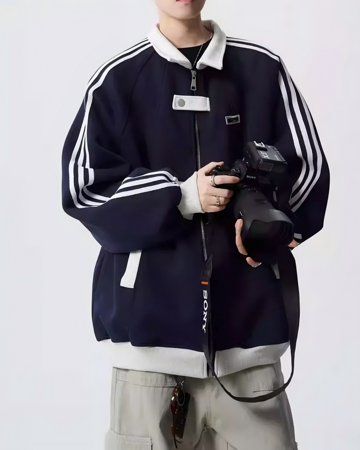 STEP BLOCK ST1020 Minimalist Track Jacket