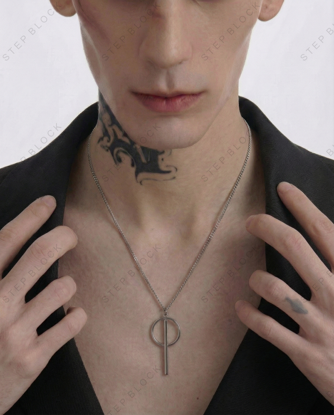 STEP BLOCK-Accessories Necklaces AC008