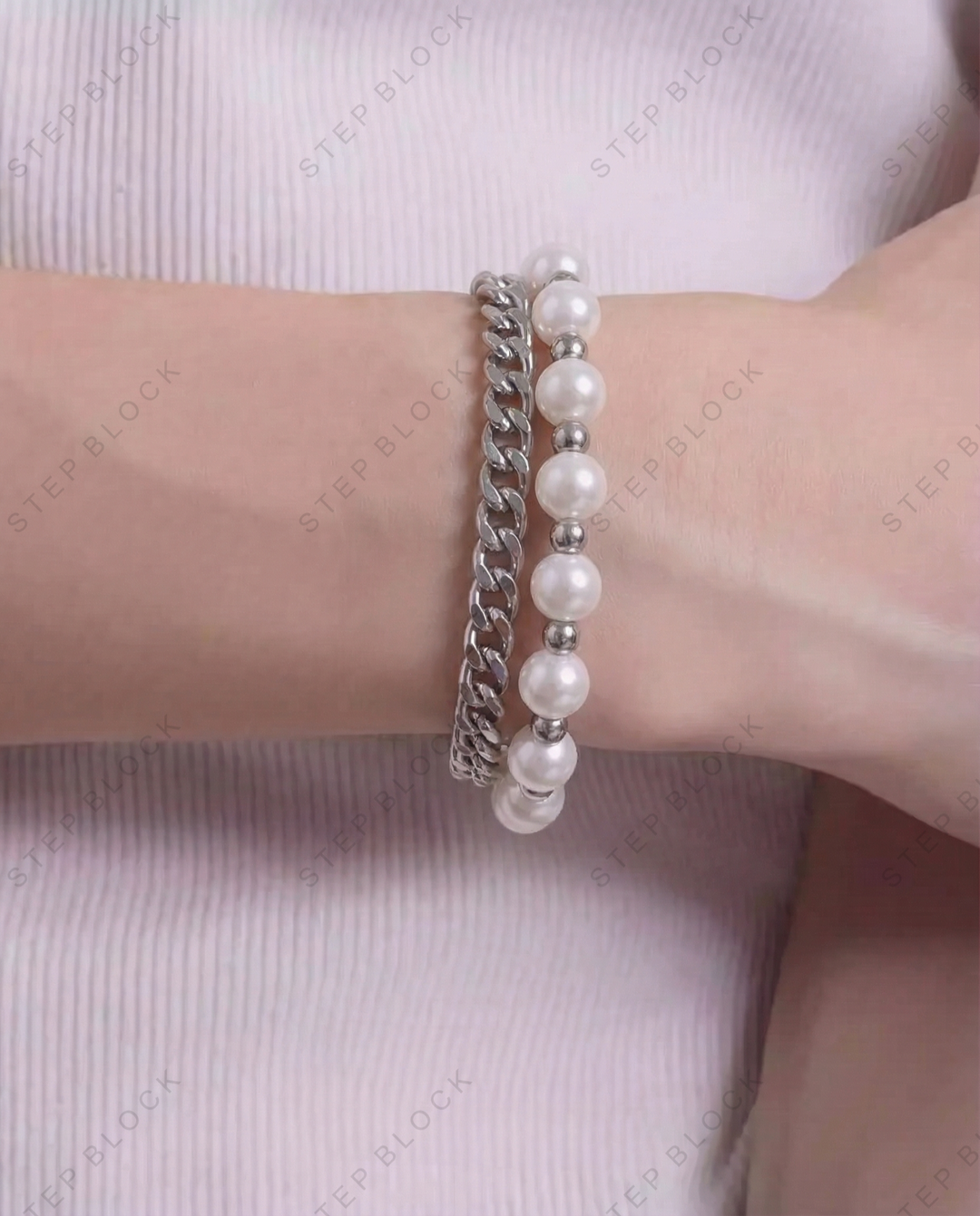 STEP BLOCK-Accessories Bracelet AC003