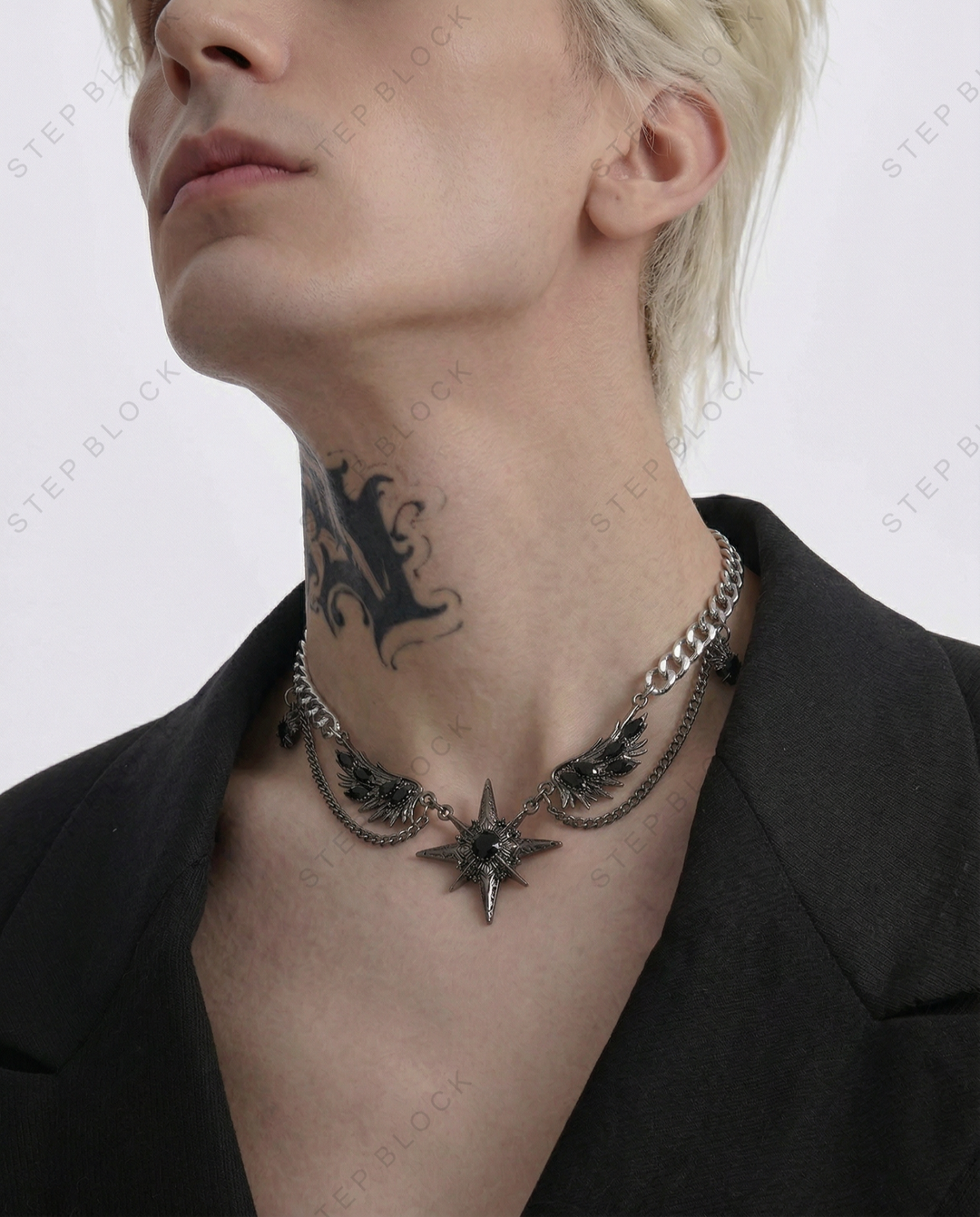 STEP BLOCK-Accessories Necklaces AC009