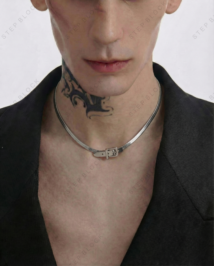 STEP BLOCK-Accessories Necklaces AC008